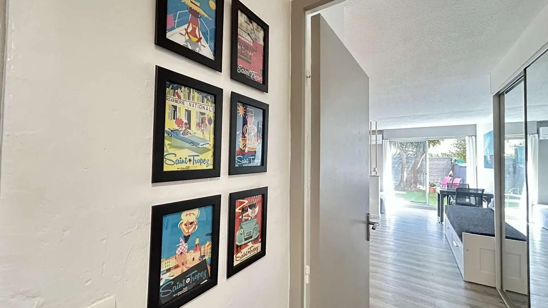 Studio Cabine Renove Avec Parking A Sainte-Maxime - Fr-1-226-557 דירה