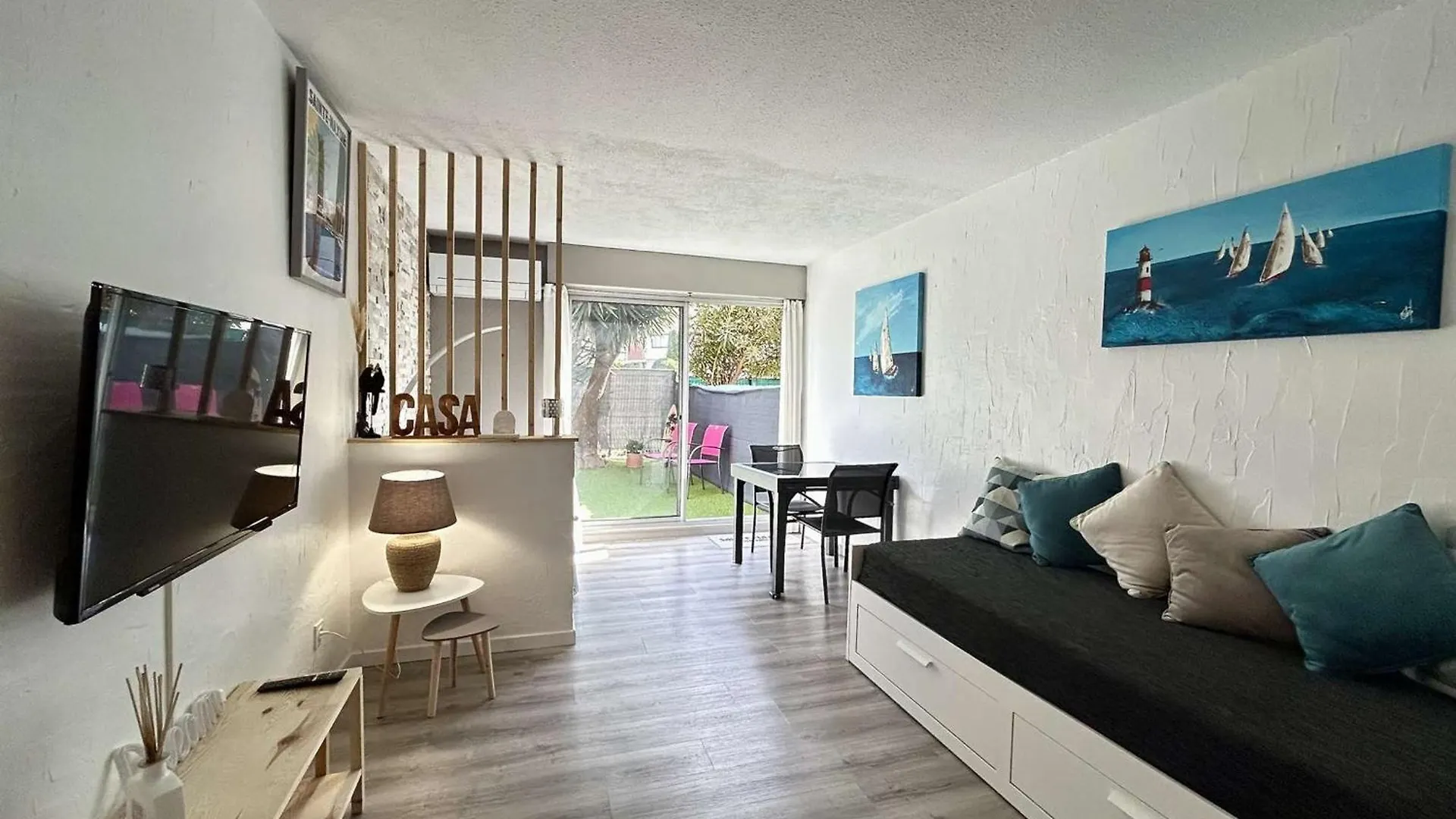 Apartman Studio Cabine Renove Avec Parking A Sainte-Maxime - Fr-1-226-557 Franciaország